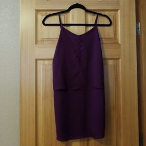 Naked Zebra purple dress/tunic
